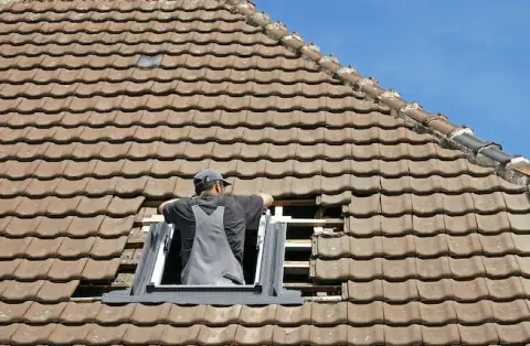 Pose de velux - Blanzat